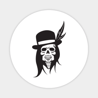 Indian Chief Skull Magnet